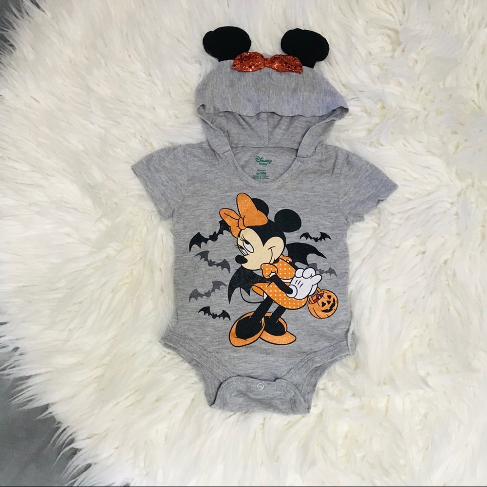 Disney Minnie Mouse Halloween Onesie